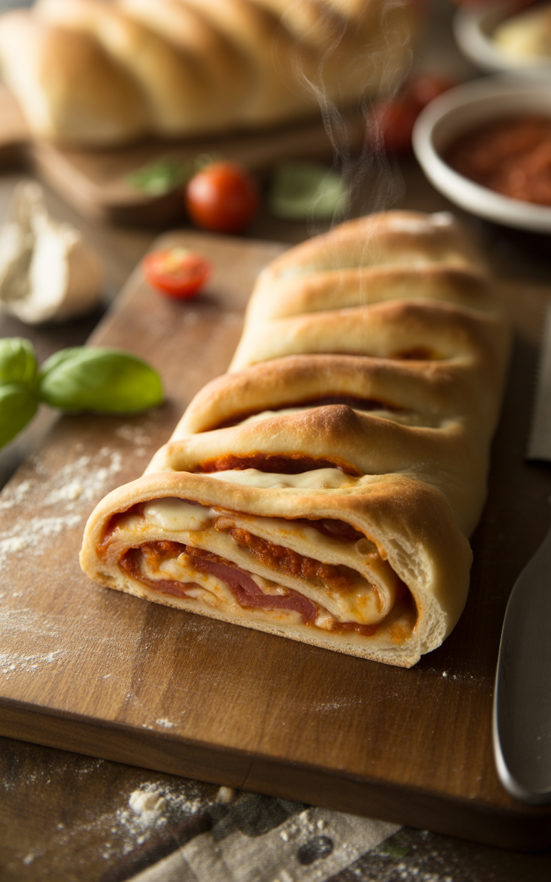 Homemade stromboli recipe
