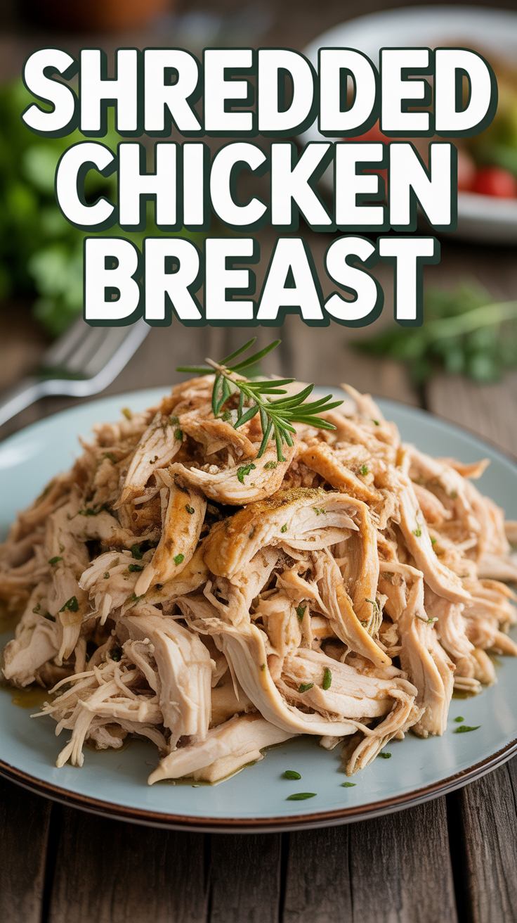 shredded chicken breast