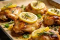 Oven-Baked Lemon Herb Chicken Thighs