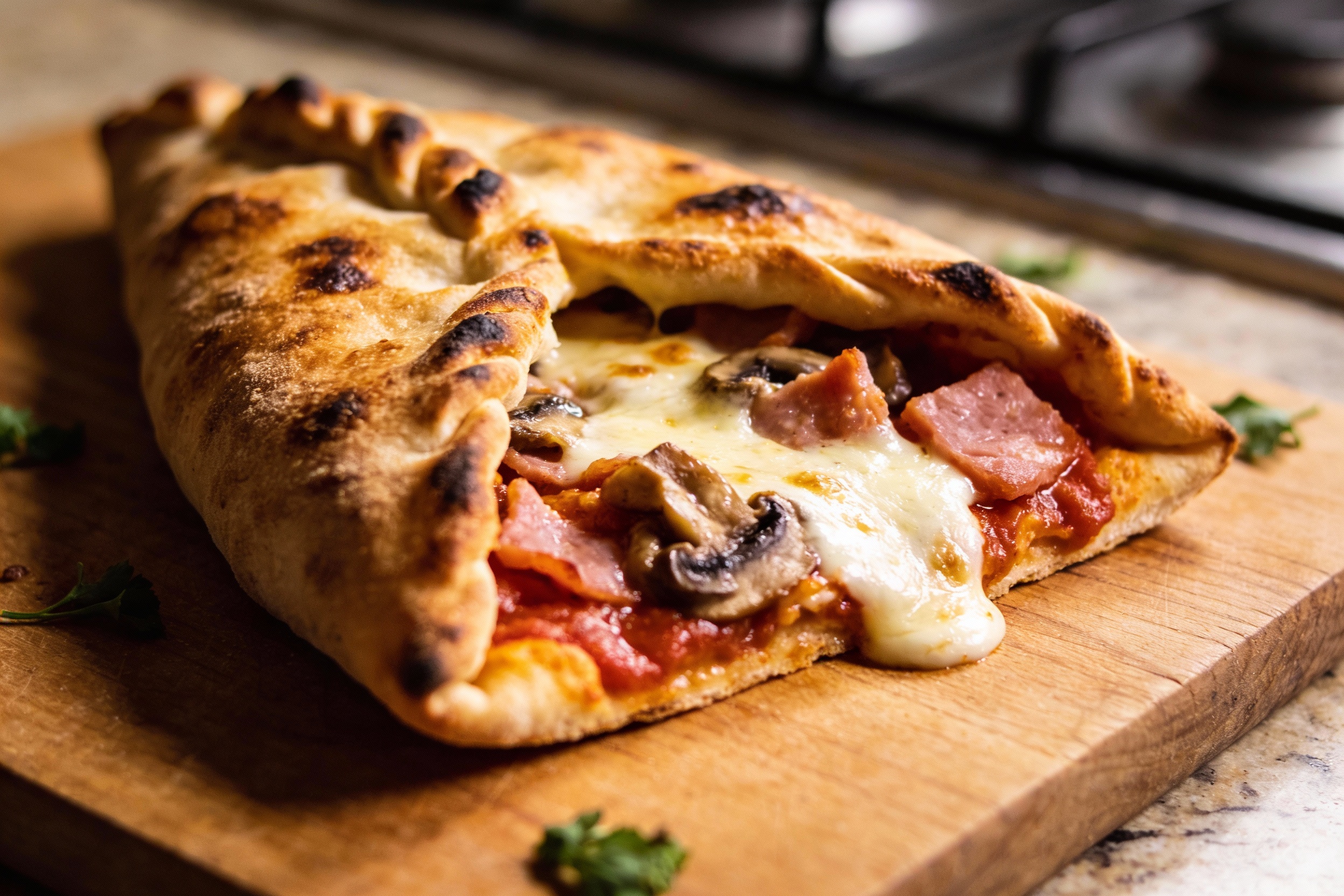 Homemade calzone recipe