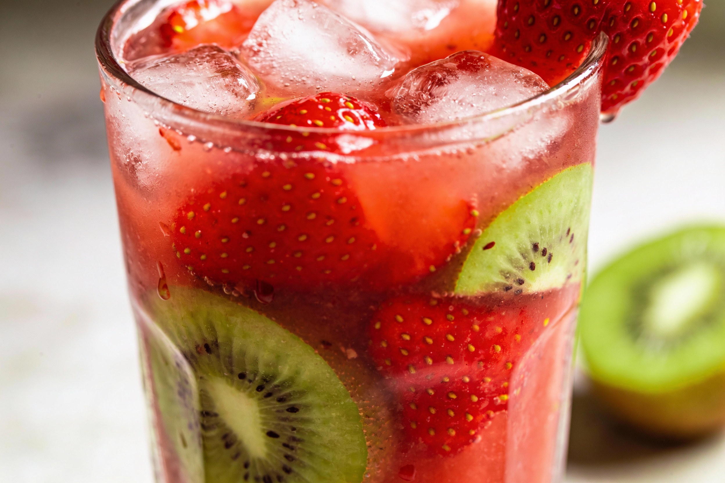 Strawberry kiwi juice