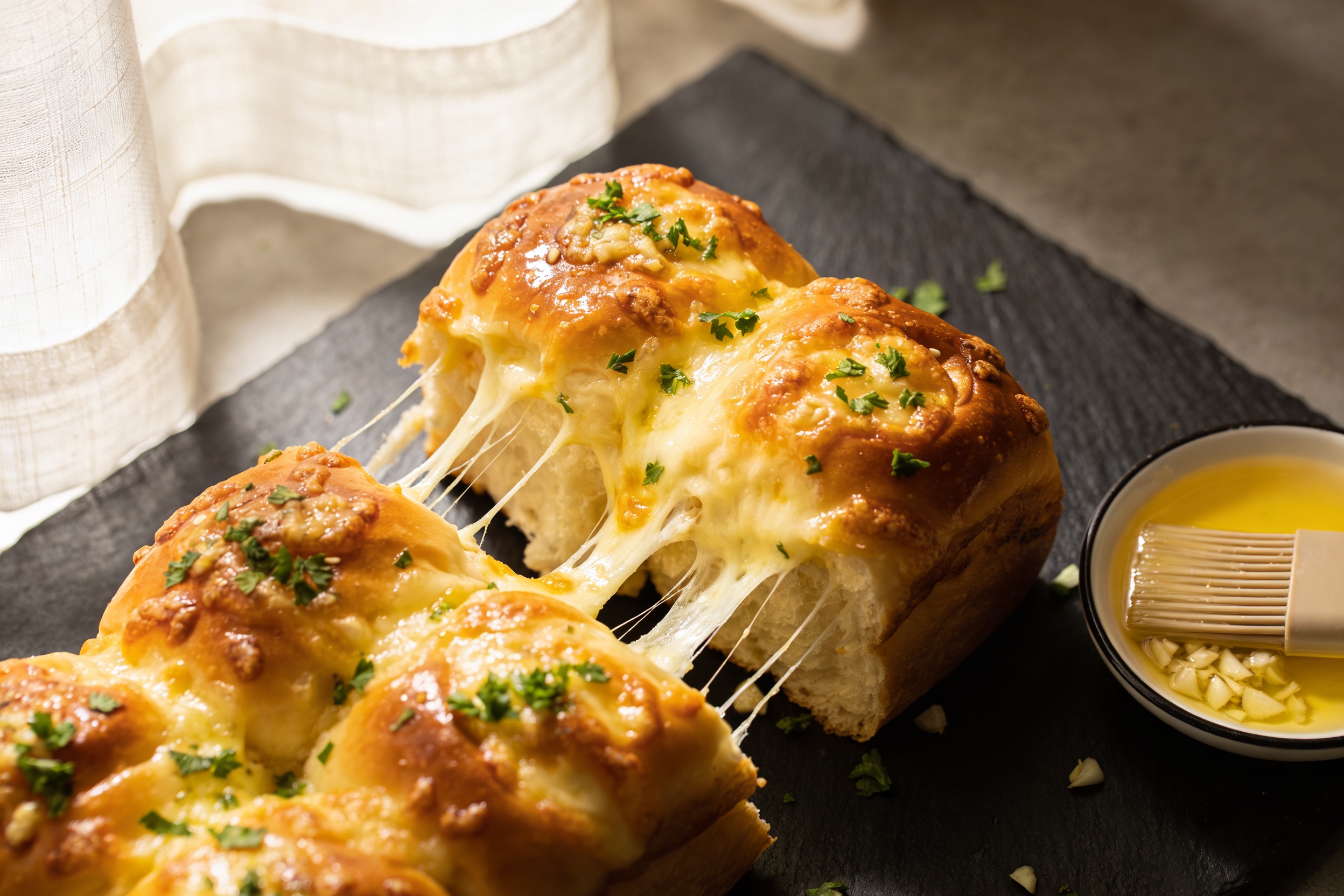 Cheesy Hawaiian Roll Garlic Bread You’Ll Devour Fast