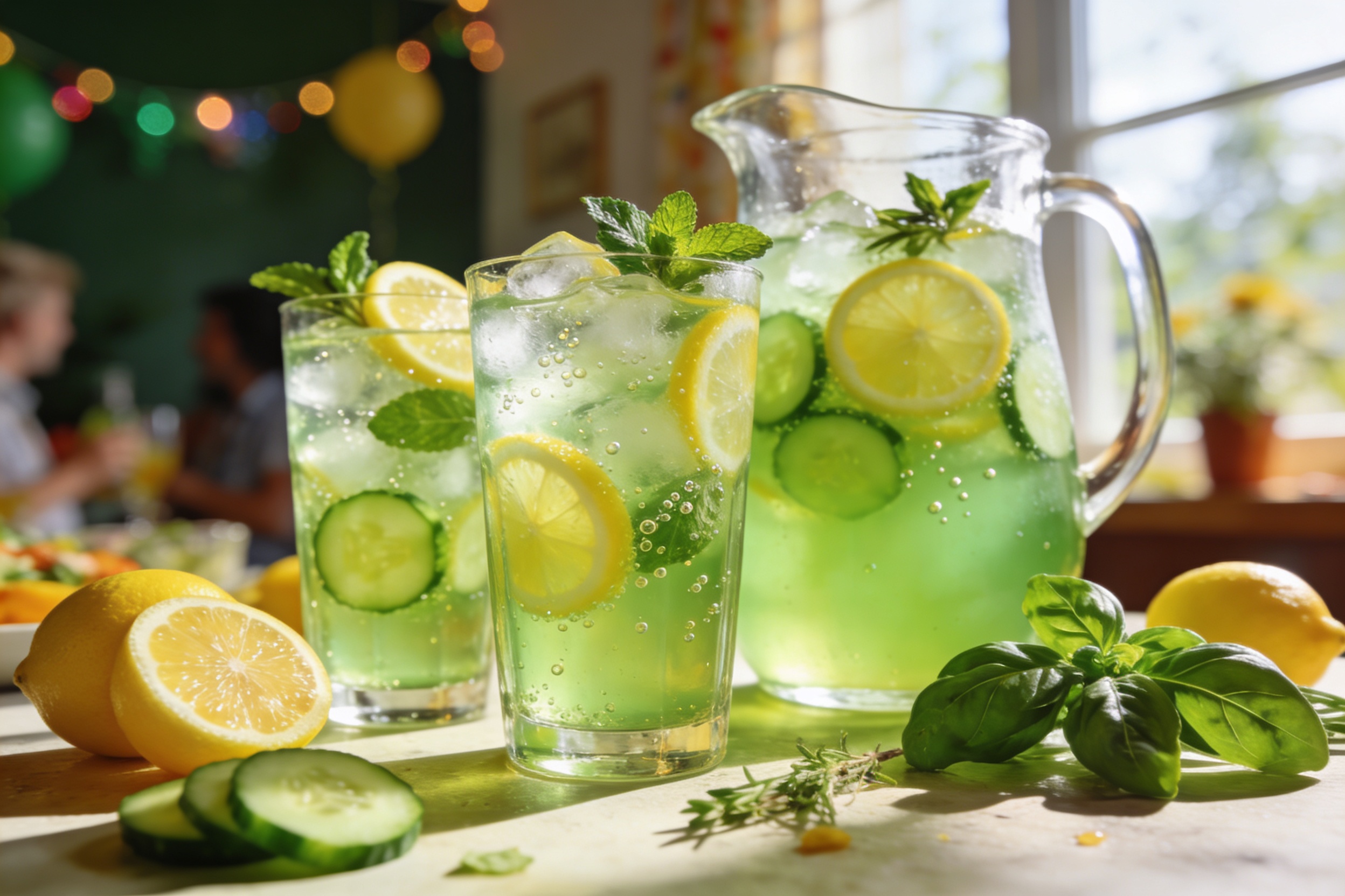 Viral Green Lemonade for Home Parties That Pops