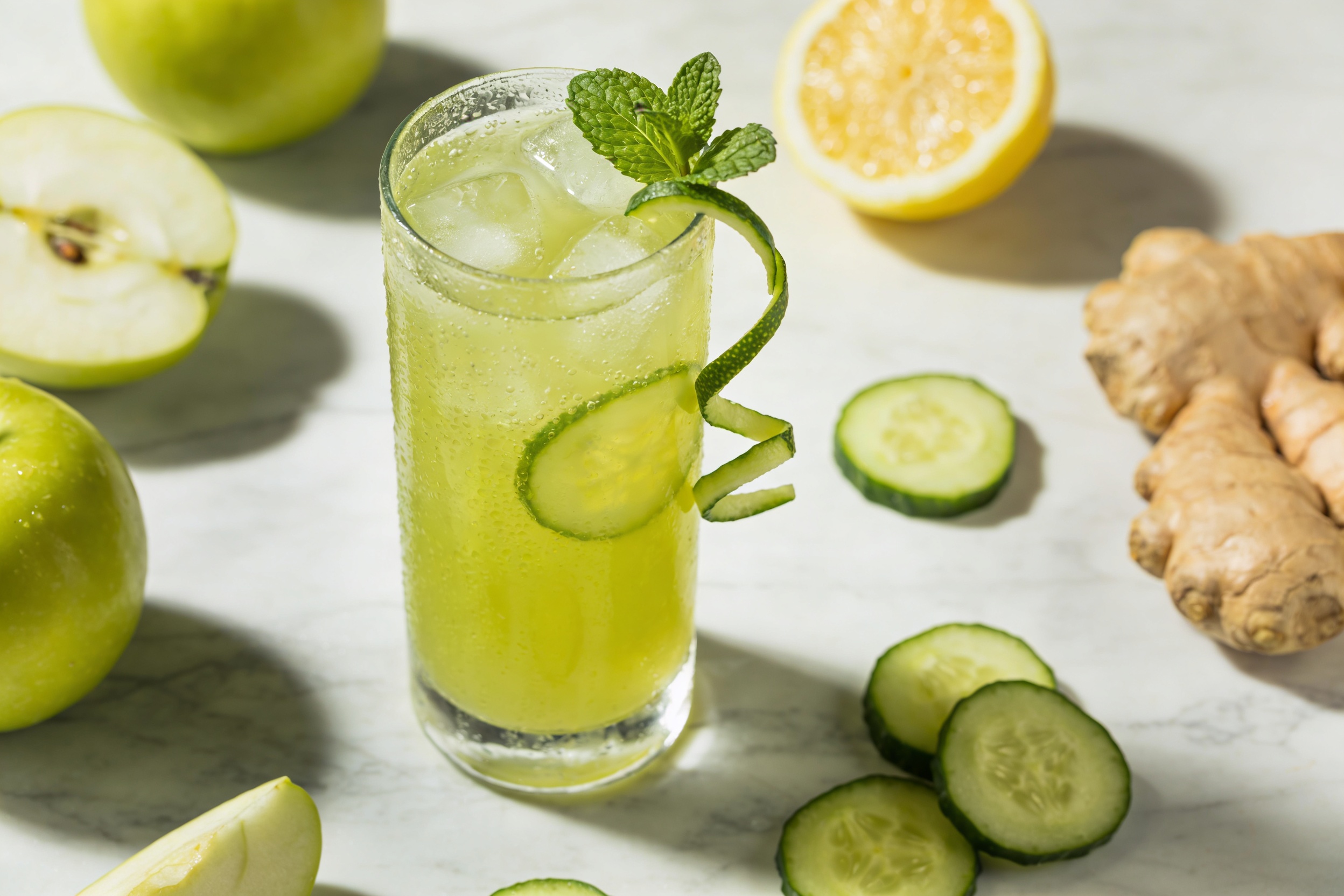 Apple Cucumber Juice That’S Crisp, Cool, and Craveable