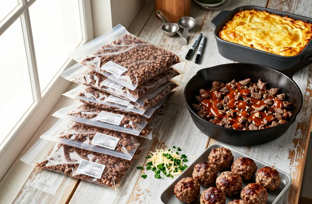 Freezer-Friendly Ground Beef Meals That Save Weeknights