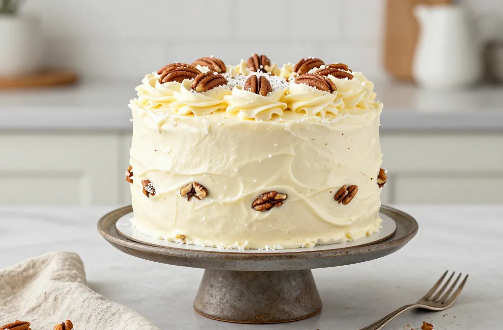 Italian Cream Cake Recipe Homemade That Tastes Bakery Fresh