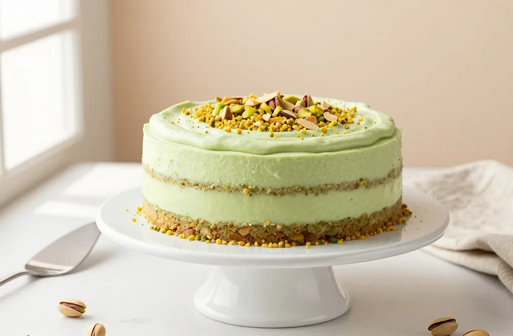 Pistachio Pudding Dessert Cake That Steals the Show