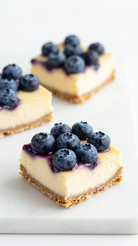 Travel Solo As A Women All Across The Globe!!! blueberry lemon cheesecake bars on white marble slab