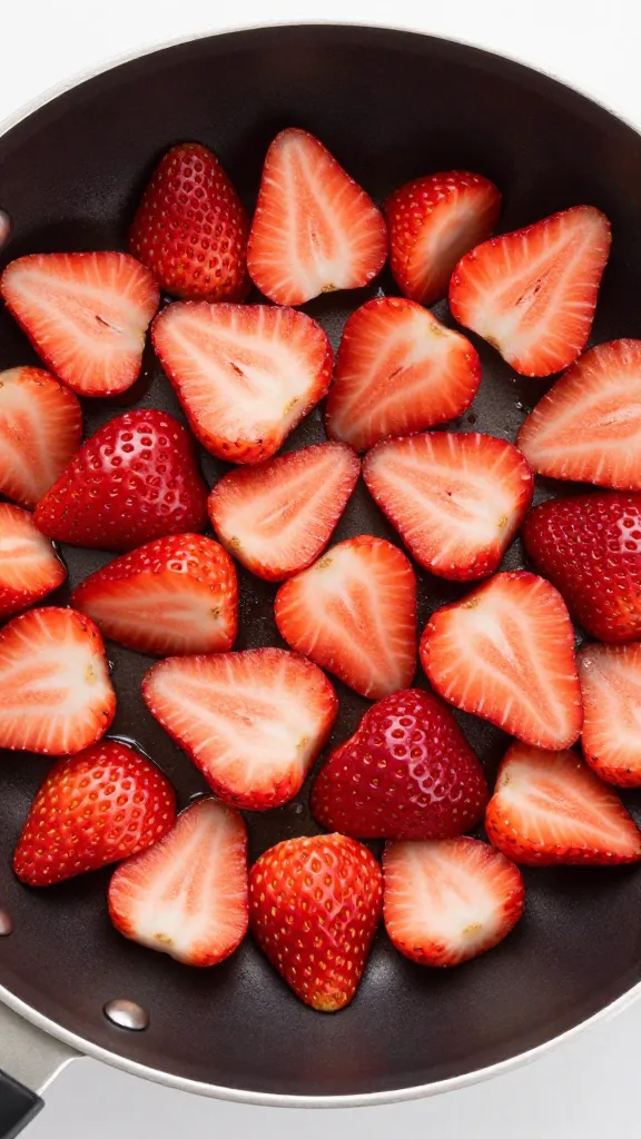 Overhead pan of strawberry pretzel salad, clean slices