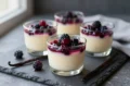 Silky Vanilla Bean Panna Cotta with Berry Compote Bliss