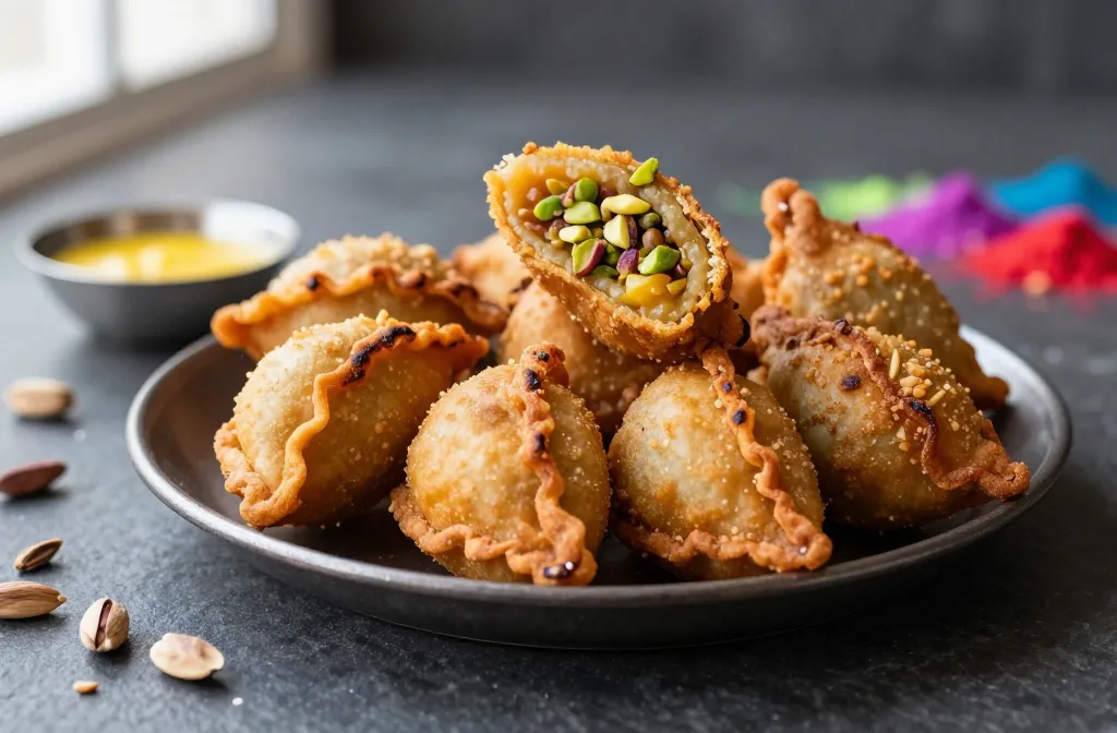 Travel Solo As A Women All Across The Globe!!! Gujiya Sweet Dumplings That Shatter and Melt in Seconds