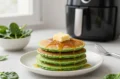 Air Fryer Green Pancakes That Fluff Up and Get Crispy