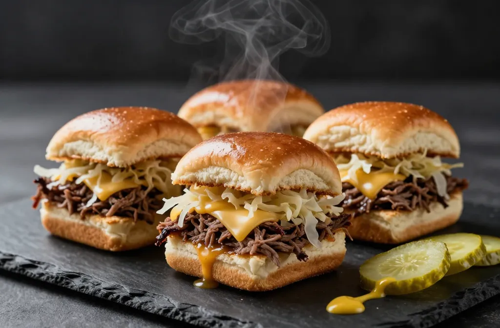 Corned Beef Sliders That Disappear in Minutes
