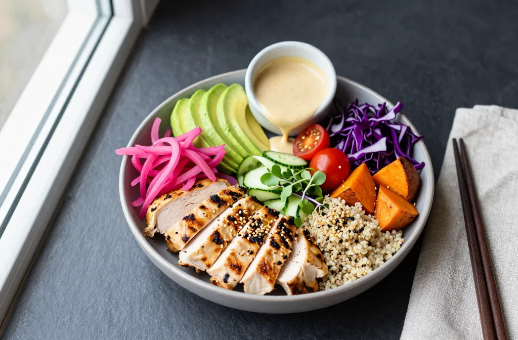 Chicken Buddha Bowls That Make Weeknights Feel Fancy