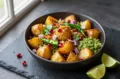 Crispy Tangy Indian Aloo Chaat You Can’T Stop Eating