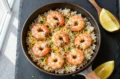 Lemon Garlic Shrimp Rice in One Pan Fast and Zesty