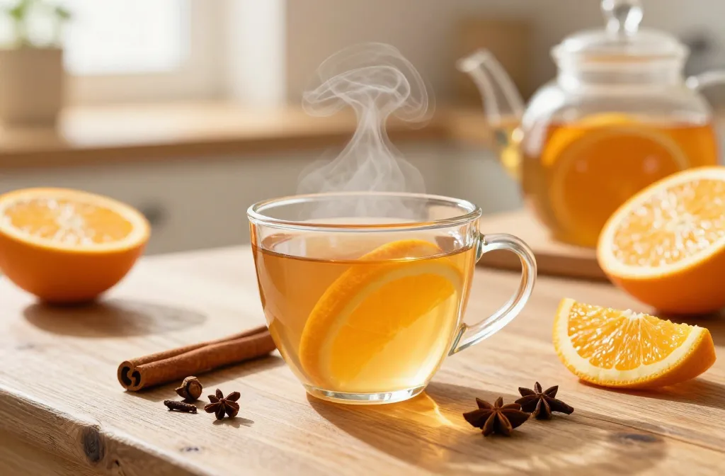 Travel Solo As A Women All Across The Globe!!! Spiced Orange Clove Tea: Cozy Citrus Warmth in a Cup