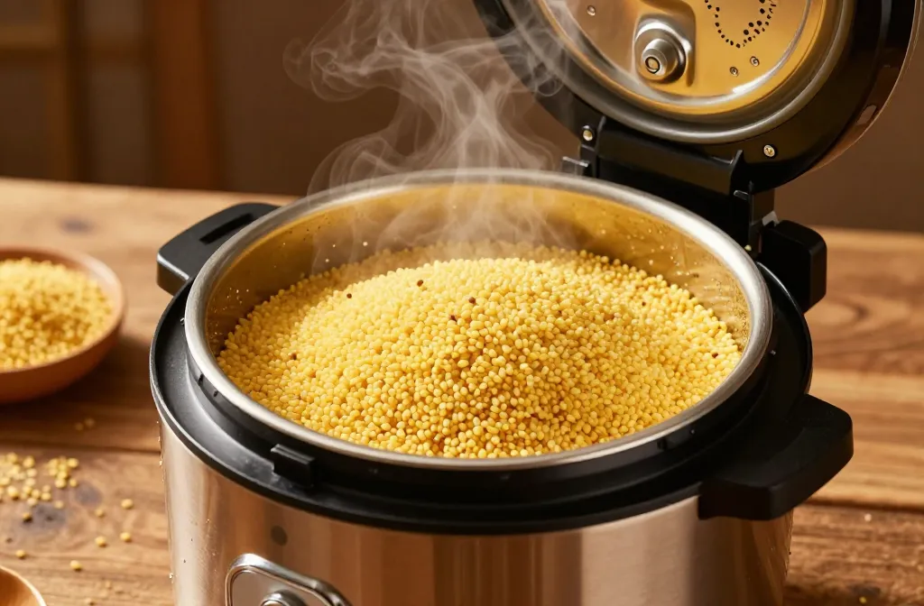 Pressure Cooker Millet (Perfect Texture Guide): Fluffy Every Time