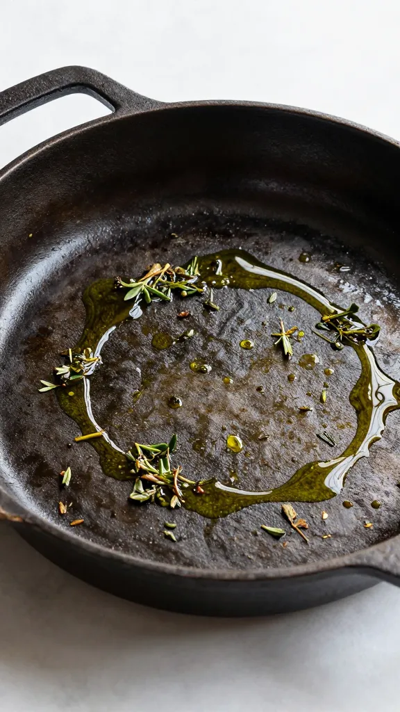 Travel Solo As A Women All Across The Globe!!! Rustic skillet shot with herbs and olive oil drizzle