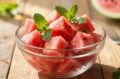 Watermelon Mint Salad (Dairy-Free Version): Sunshine in a Bowl