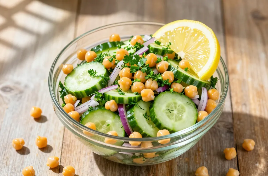 Chickpea Cucumber Salad: Crisp, Bright, Irresistible