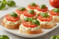 Travel Solo As A Women All Across The Globe!!! Tomato Basil Mini Sandwiches That Taste Like Summer