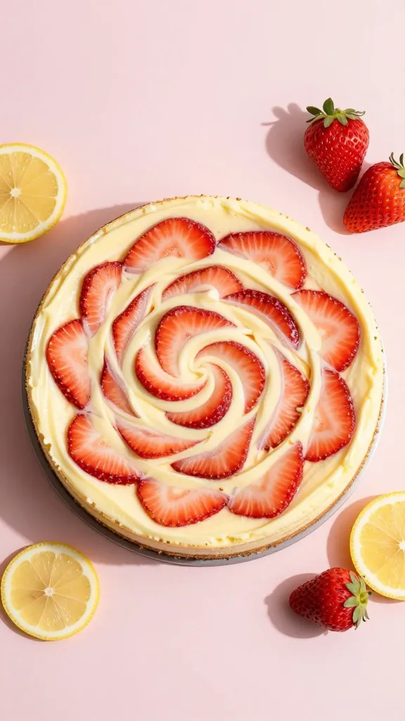 Cream cheese filling close-up with lemon zest