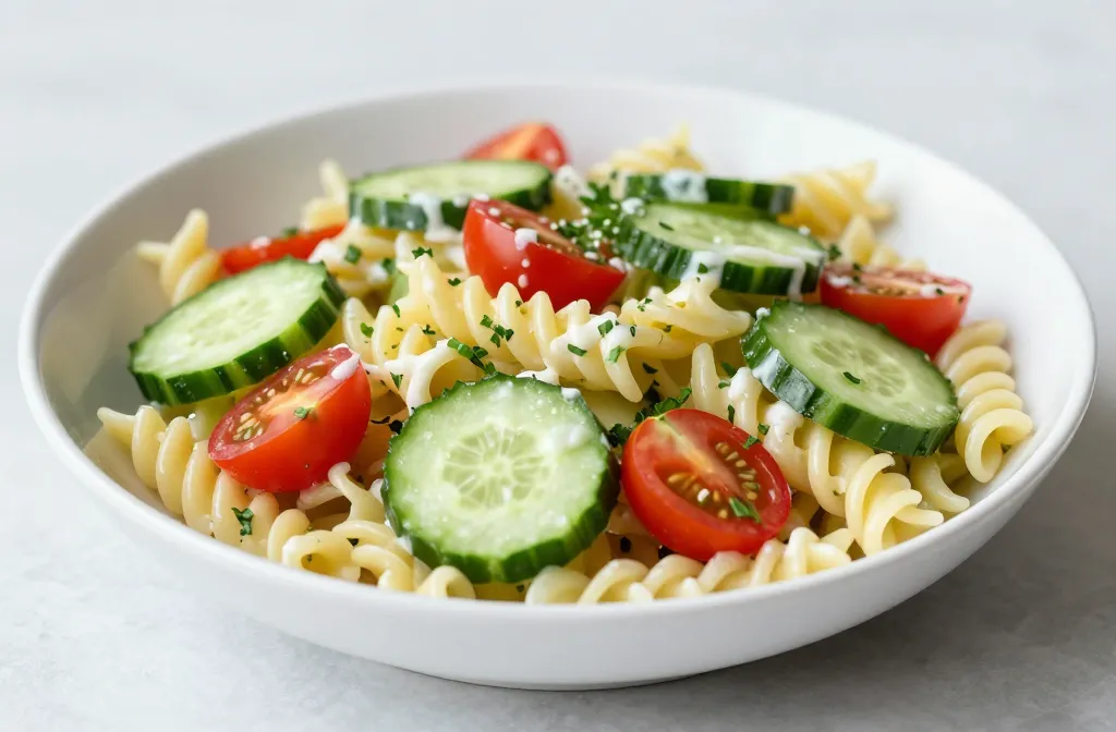 Creamy Perfect Cucumber Pasta Salad: Summer Hug in a Bowl