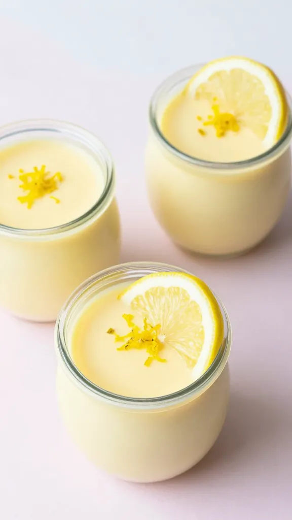 close-up parfait spoon with lemon curd, whipped cream contrast