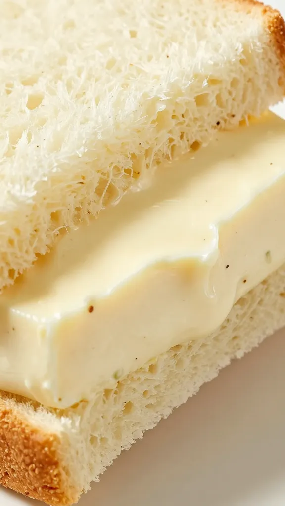 Paneer cream sandwich bites on white platter