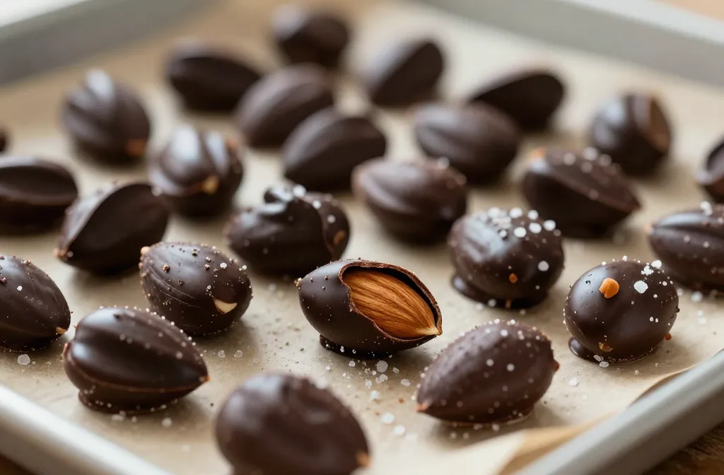 Dark Chocolate Almond Clusters (Healthy Treat) You’Ll Love爱