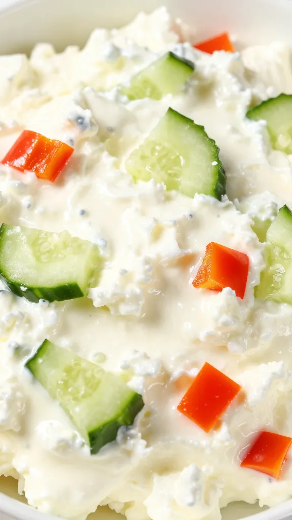 Travel Solo As A Women All Across The Globe!!! Close-up of cottage cheese filling with cucumber and bell pepper