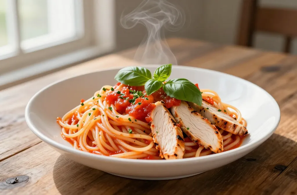Gluten-Free Spaghetti for Weight Loss (Light Tomato Sauce + Low Calorie) That Tastes Amazing