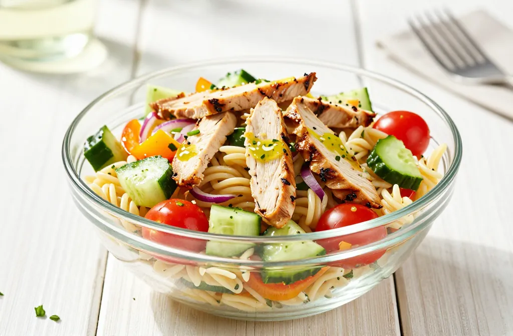 Cold Gluten-Free Pasta Salad for Meal Prep (High Protein + Summer Ready) That Pops