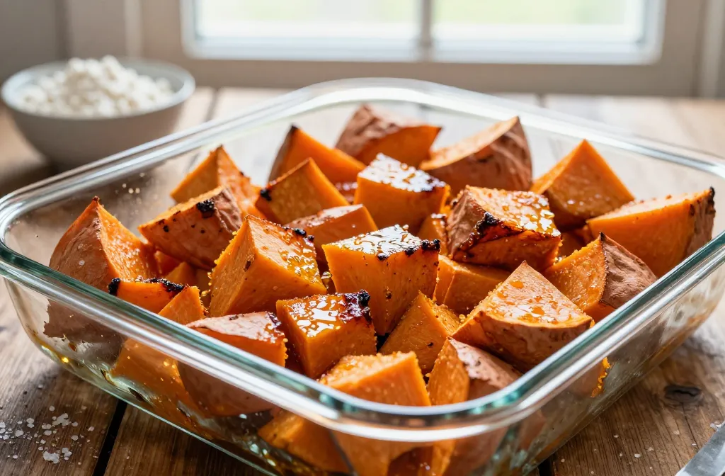 Air Fryer Low-Oil Sweet Potato Cubes: Crisp, Quick, Delicious