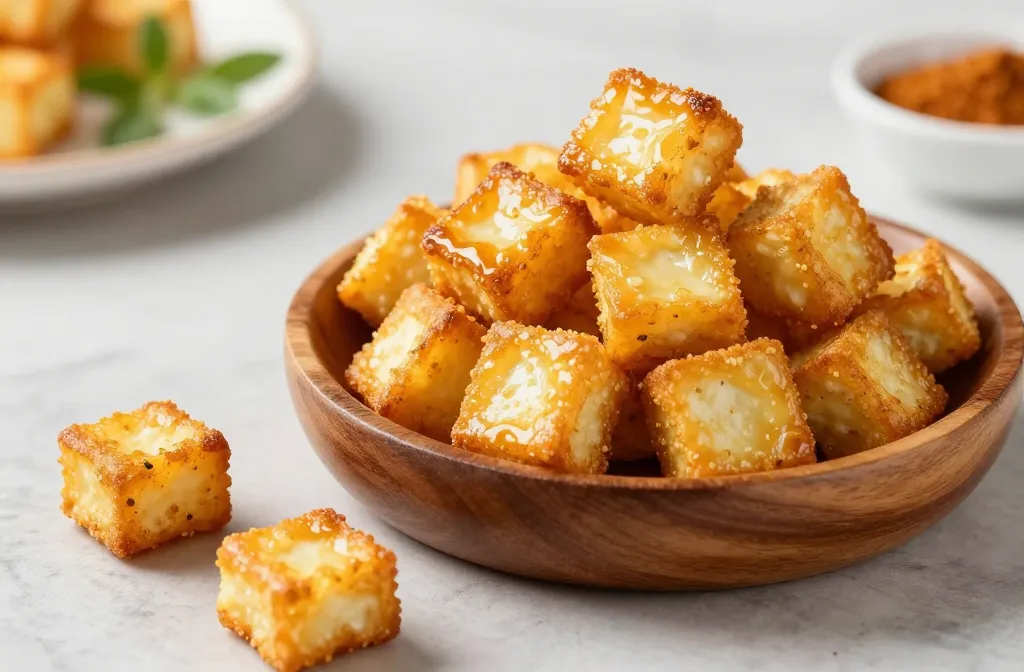Air Fryer High-Protein Paneer Bites: Crisp & Tasty Crunch