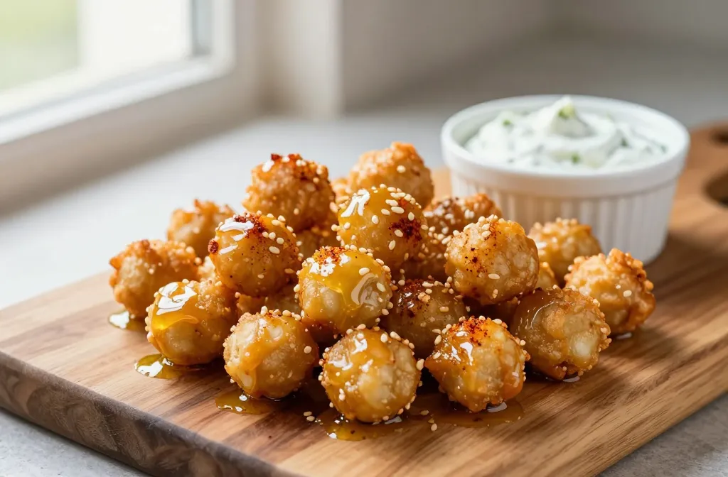 Air Fryer High-Protein Chickpea Bites: Crunchy Snack Power