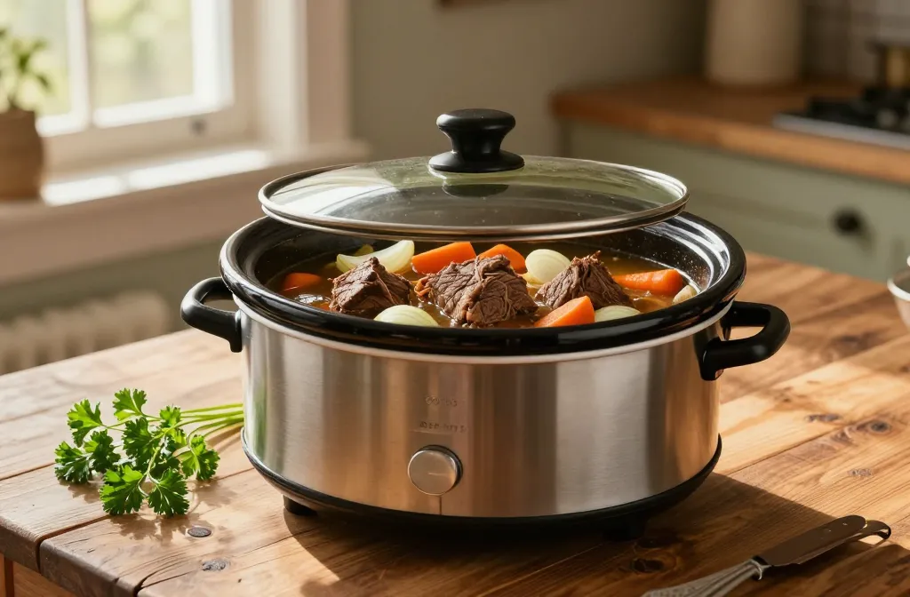 Slow Cooker Beef Pot Roast (Grandma'S Classic – 4 Ingredients) Done Easy