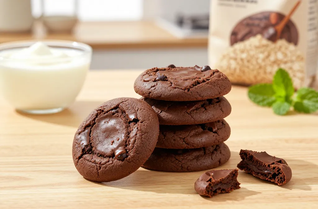 Gluten Free Vegan Double Chocolate Cookies That Wow You