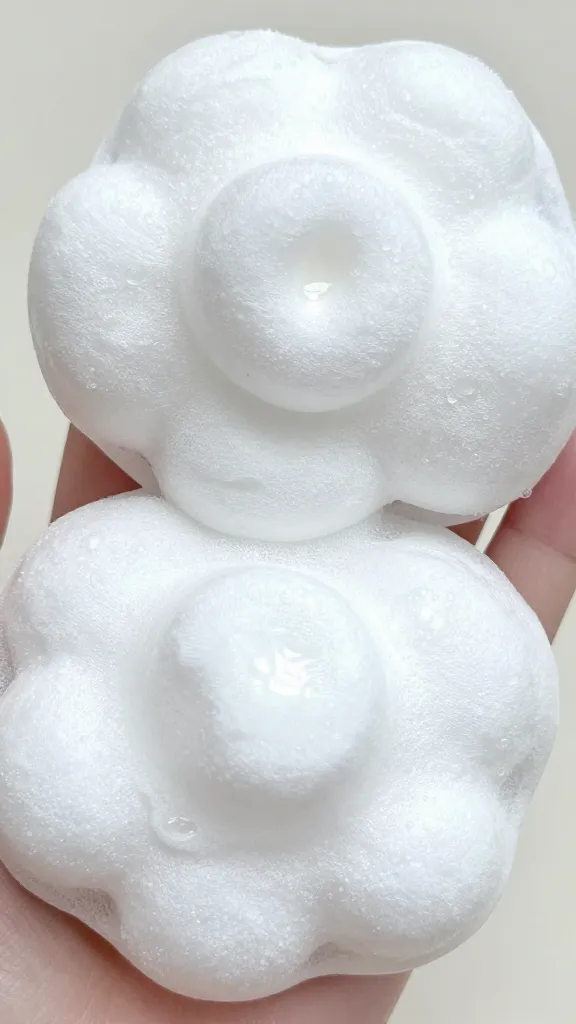 Cloud-light cream puffs with filling close-up