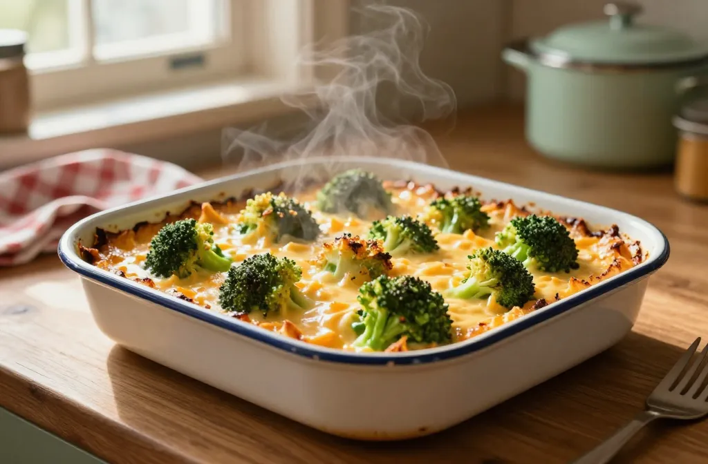 Old Fashioned Broccoli Cheez Whiz Casserole: Retro Comfort Hit