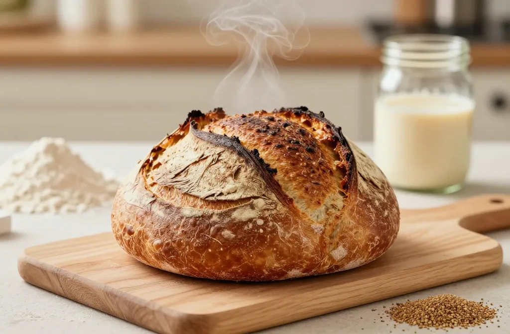 Easy Gluten Free Sourdough Bread: Crusty, Tangy & Simple