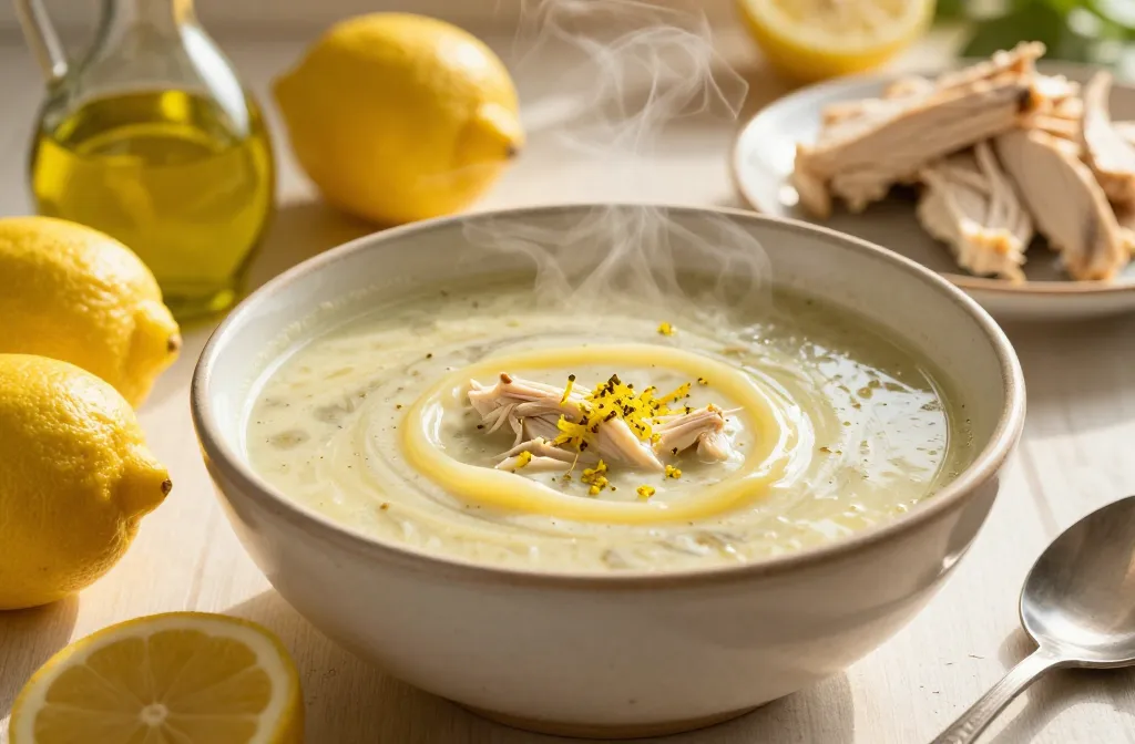 Greek Lemon Chicken Soup: Sunshine in a Bowl