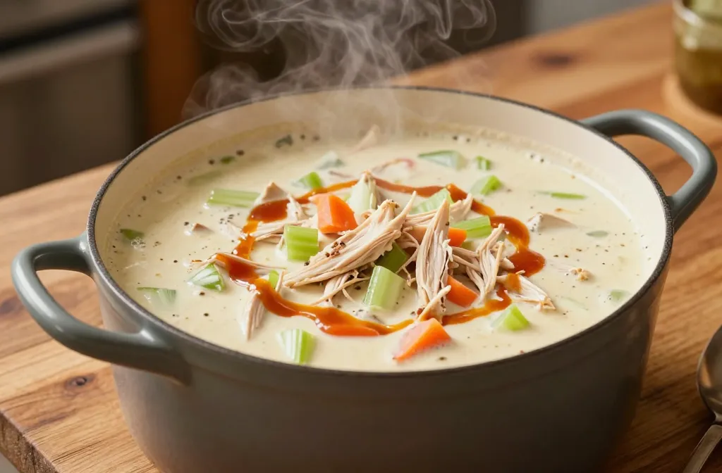 Instant Pot Buffalo Chicken Soup: Cozy, Spicy Hit
