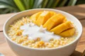 🥥 Coconut Mango Soft Millet Porridge: Sunshine in a Bowl