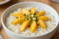Rice Pudding with Mango & Pistachios: a Cozy Bright Mix