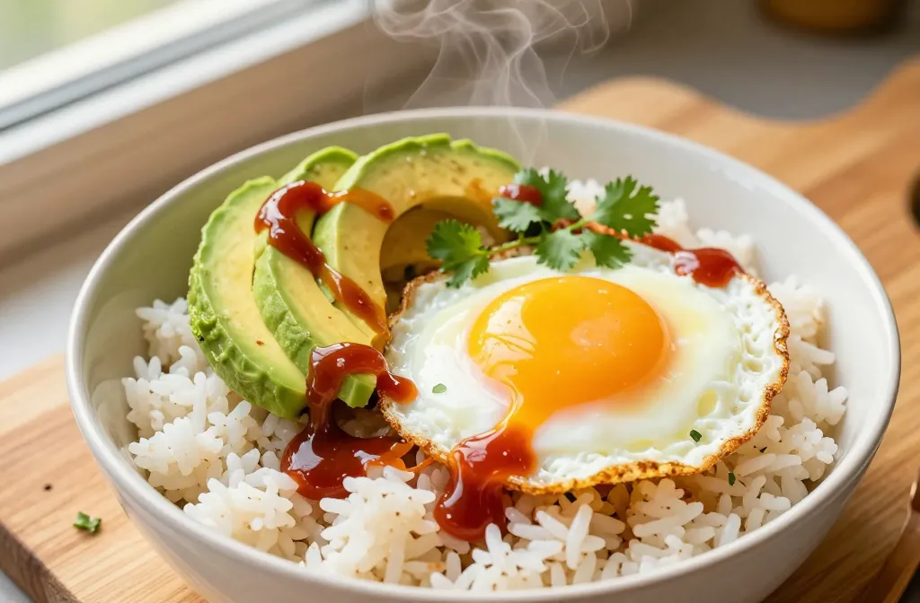 Travel Solo As A Women All Across The Globe!!! Spicy Sriracha Egg & Avocado Rice Bowls: Bold, Bright Bites