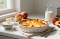 Travel Solo As A Women All Across The Globe!!! High Calcium Peach Cottage Cheese Breakfast Bake: Cozy Morning Win