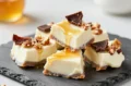 Frozen Hot Honey Greek Yogurt Bark Clusters: Crunchy Heat