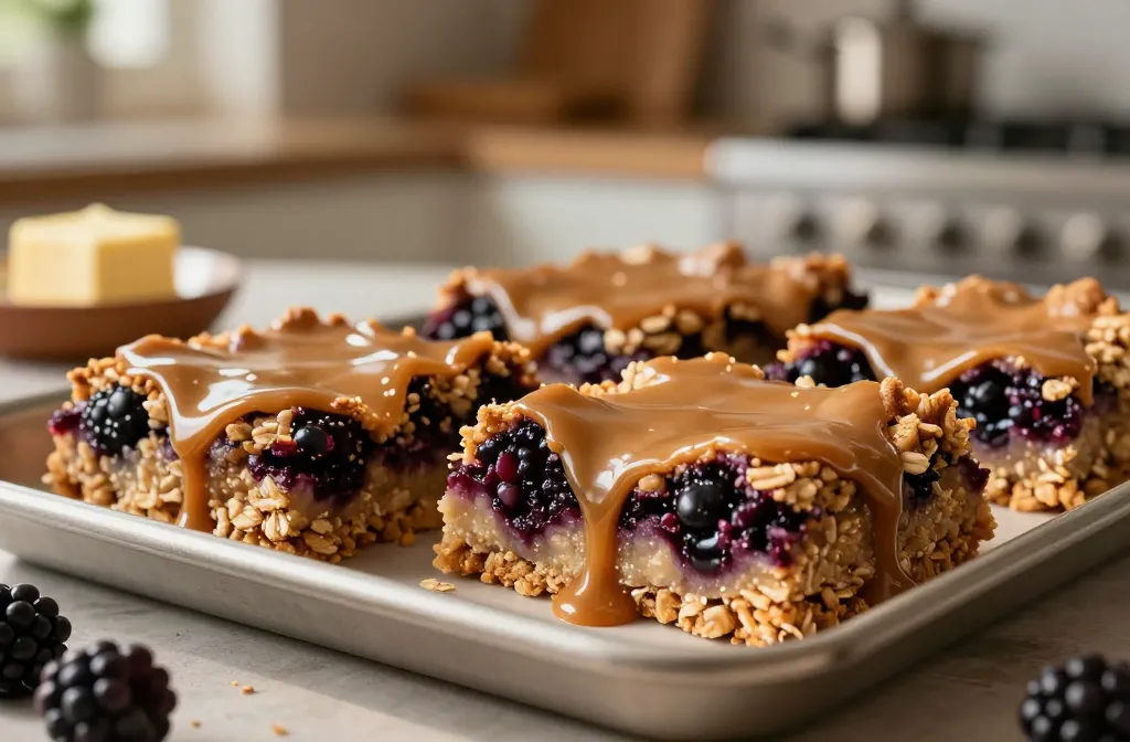 Gluten-Free Brown Butter Blackberry Crisp Bars: Irresistible Bites